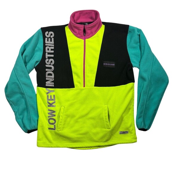 Low Key Industries Other - Lowkey Low Key Industries Long Sleeve Fleece Neon Men’s Sz XL